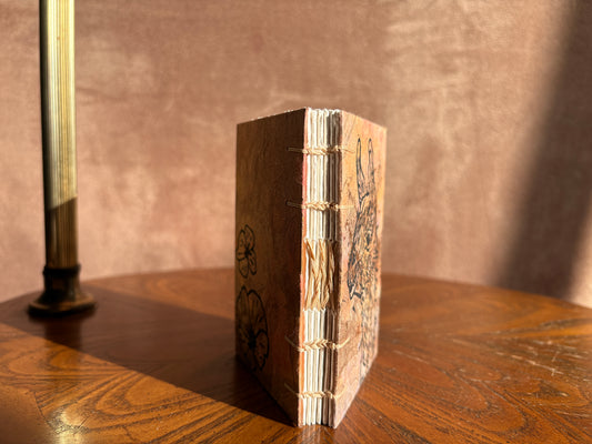 Llama Block Print Journal