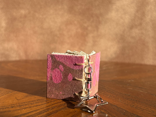 Pink Journal Keychain