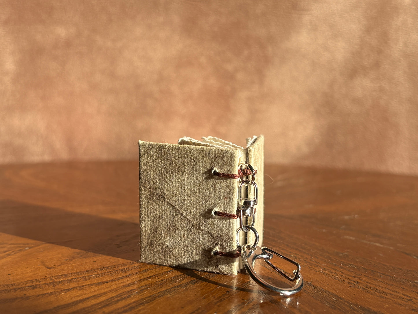 Gray Keychain Journal