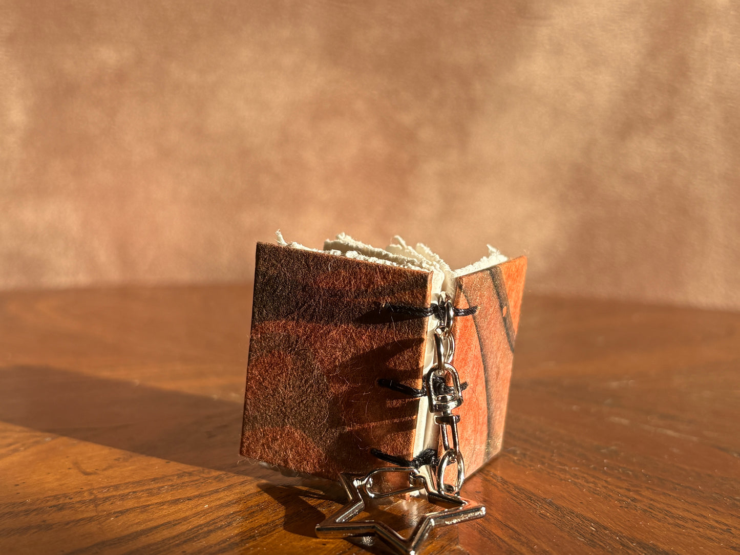 Orange Keychain Journal
