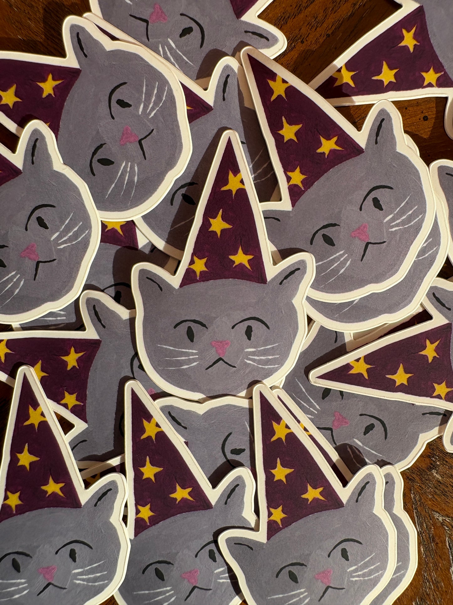 Wizard Cat Sticker