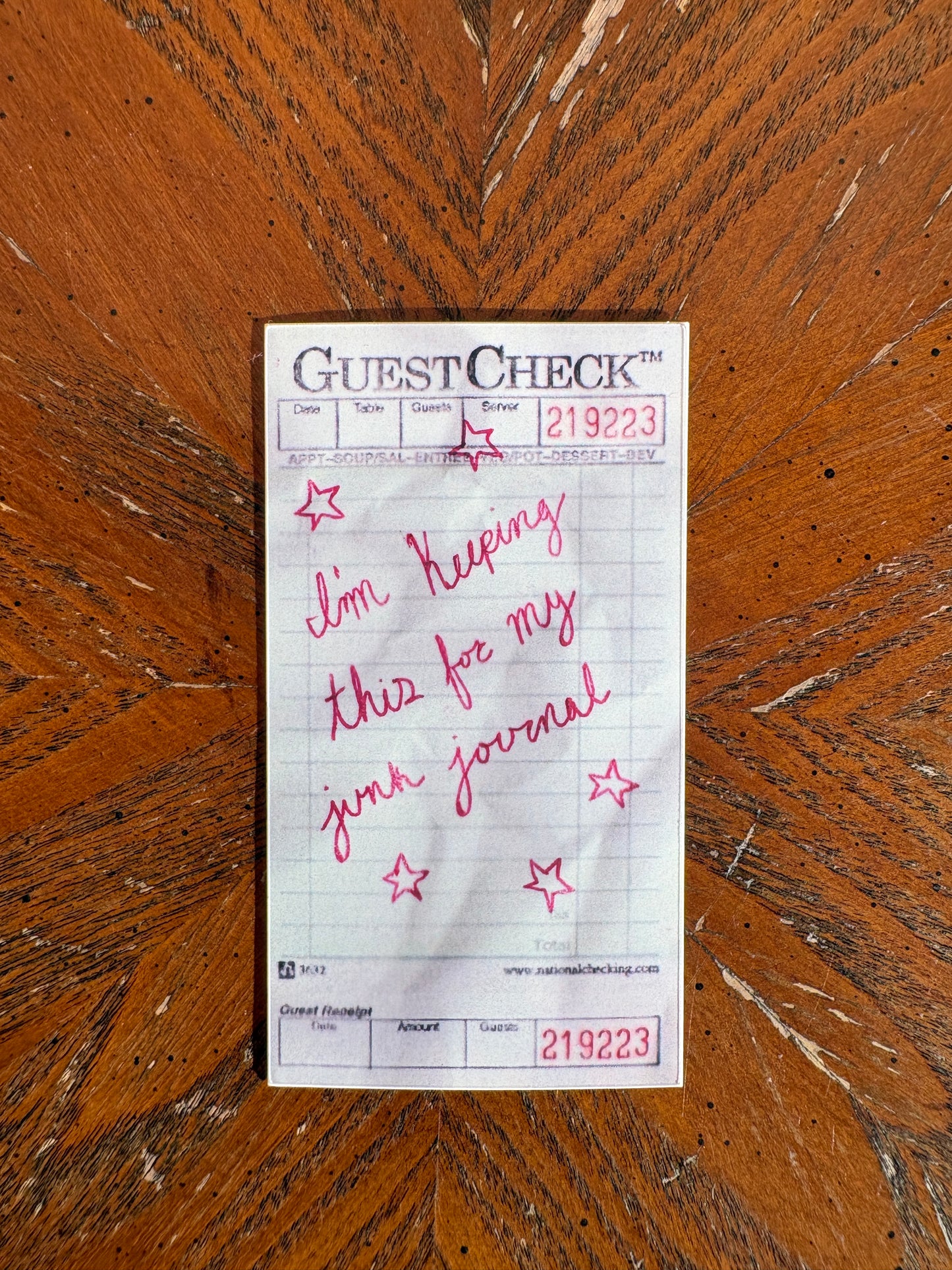 Junk Journal Sticker
