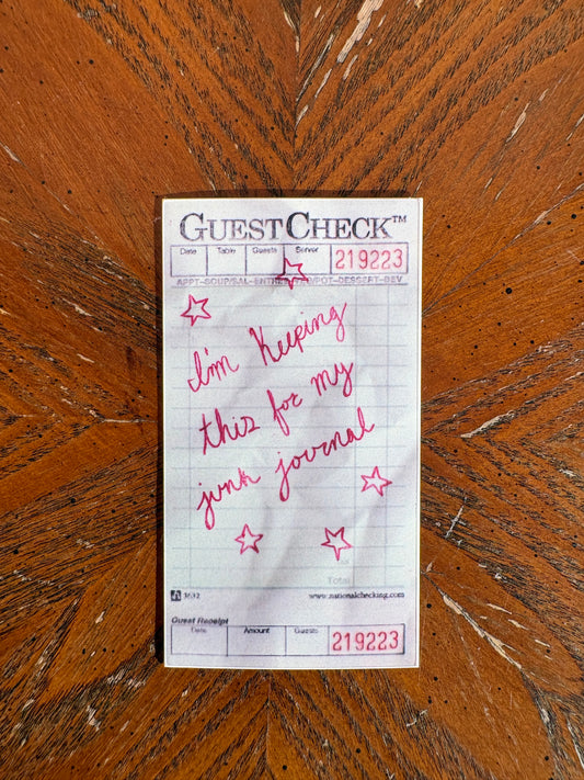 Junk Journal Sticker
