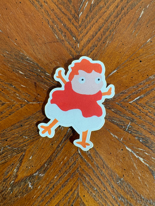 Ponyo Sticker