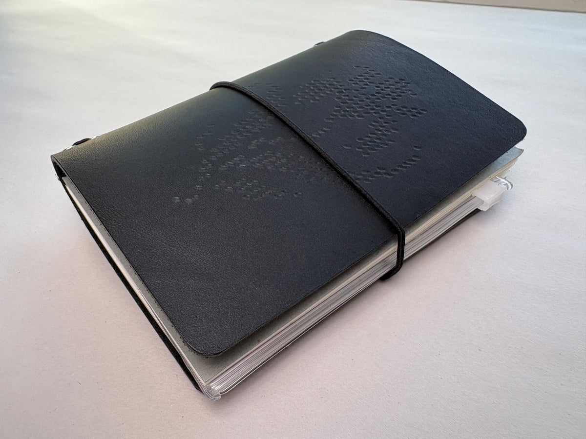 Rose Passport Leather Journal