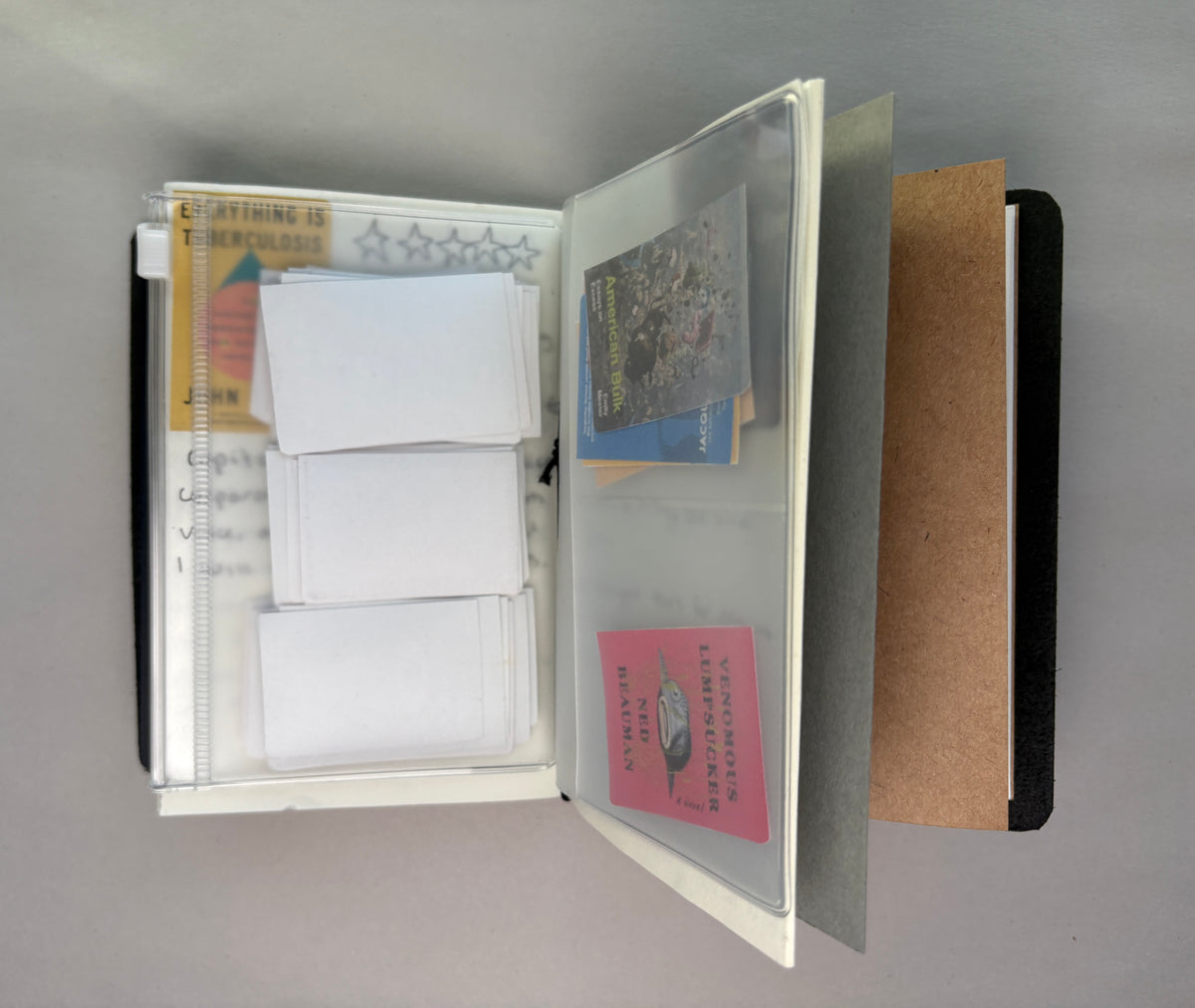 Rose Passport Leather Journal