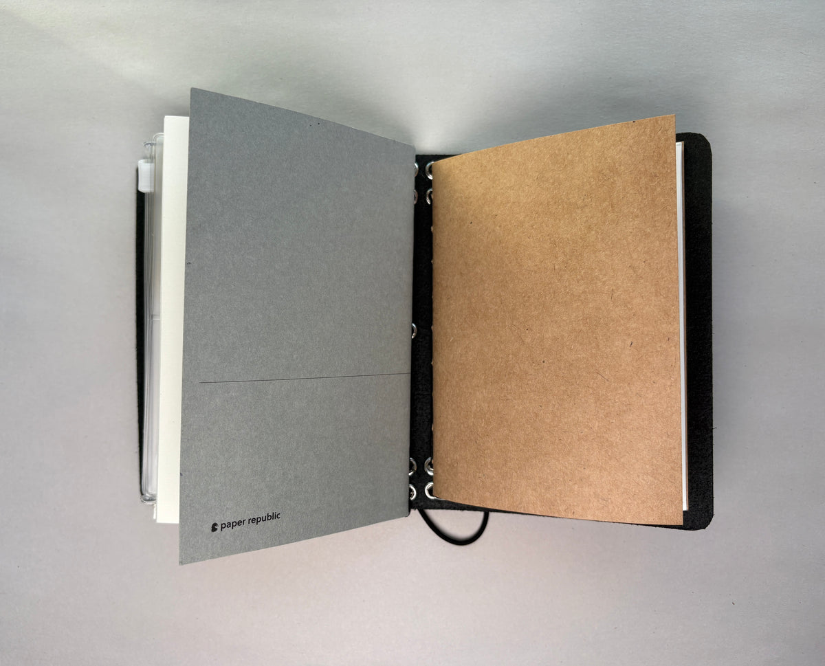 Rose Passport Leather Journal